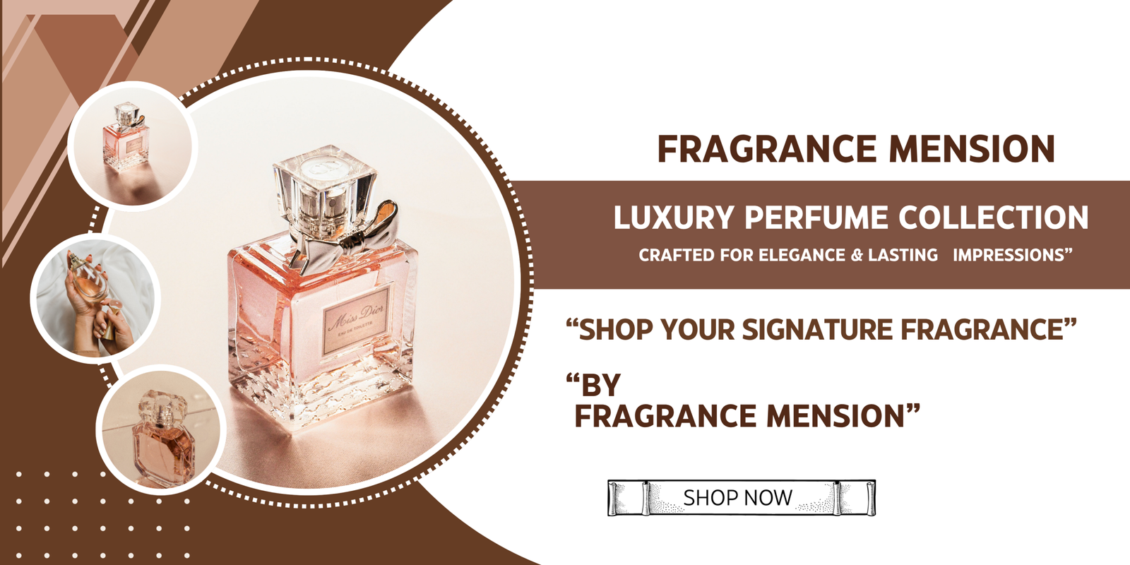 Brown Modern Workshop Make Perfume Banner (2)